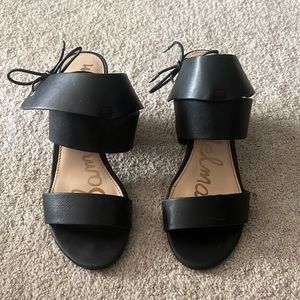 Sam Edelman Black Heels 6.5